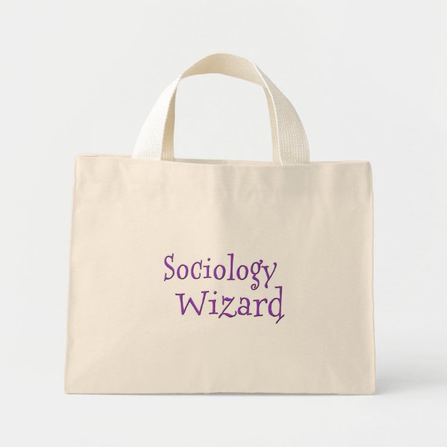 Mini Tote Bag Assistant Sociologie (Devant)