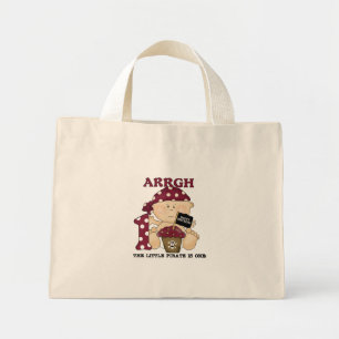 Mini Tote Bag Baby Pirate 1er Anniversaire Tshirts et cadeaux