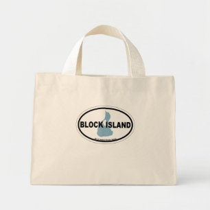 Mini Tote Bag Block Island.