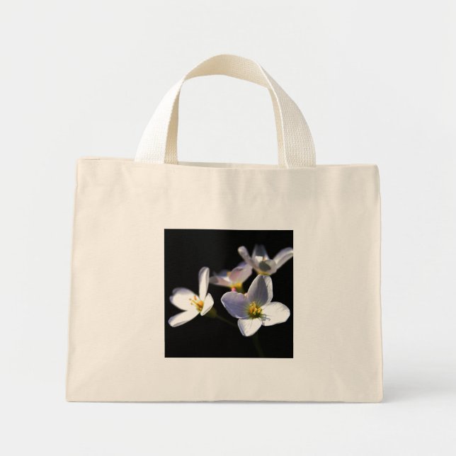 Mini Tote Bag Cardamine Pratensis Fleurs tcna (Devant)