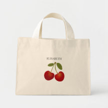 Cerises Rouges Fruits Personnaliser Nom Personnali