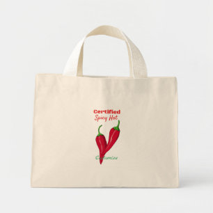 Mini Tote Bag Certifié Hot Thunder_Cove épicé