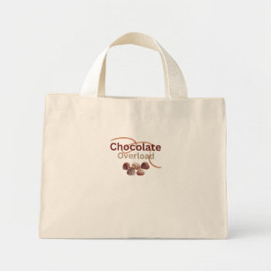 Mini Tote Bag Chocolat - surcharge Fourre-tout