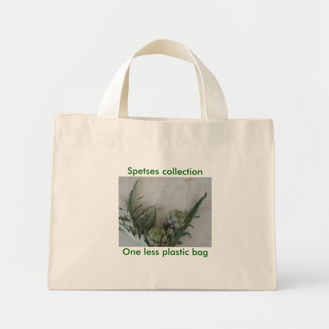 Mini Tote Bag Collection de spetmes (Devant)