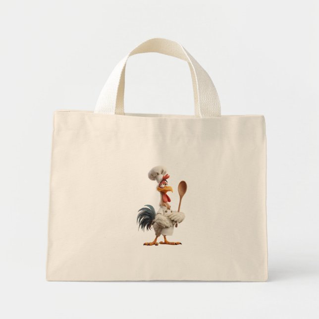 Mini Tote Bag Coq (Devant)