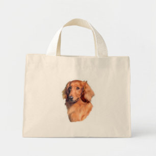 Mini Tote Bag Dachshund