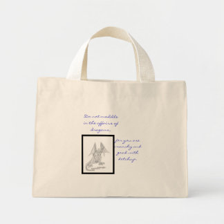 Mini Tote Bag dragon et ketchup