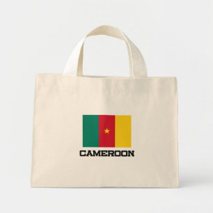 Mini Tote Bag Drapeau du Cameroun