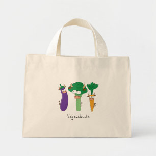 Mini Tote Bag Drôle Vegetable mignon Enfants