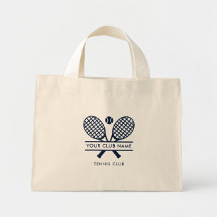 Mini Tote Bag Équipe de tennis de club moderne Swag