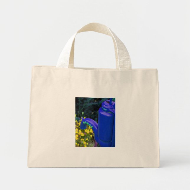 Mini Tote Bag Fourre-tout à fleurs (Devant)