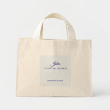 Futur Madame Chic Poudre Bleue Minimaliste Script