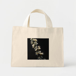 Mini Tote Bag Hawthorn Flowers tcna