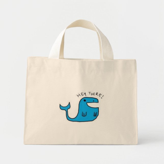 Mini Tote Bag Hé, là (Devant)