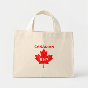 Mini Tote Bag Hein canadien ? Feuille d'érable