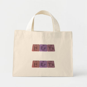Mini Tote Bag Herta comme Hydrogène Erbium Tantalum