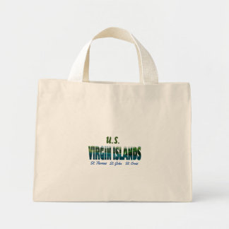 Mini Tote Bag Îles Vierges américaines