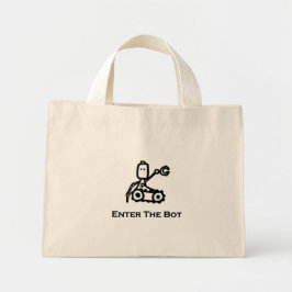 Mini Tote Bag Ingénieur Bot Entrez Le Bot