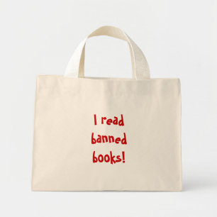 Mini Tote Bag J'ai lu des livres interdits !