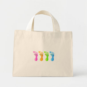 Mini Tote Bag Joyeux pied