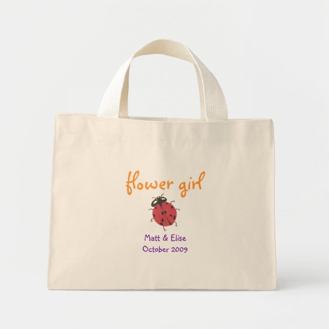 Mini Tote Bag La fleur de Karate Kat fourre-tout (Devant)