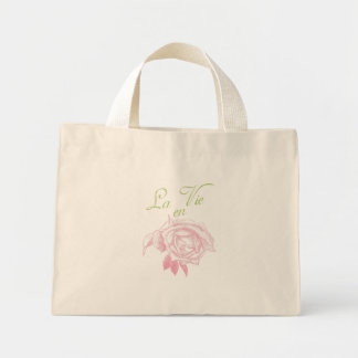 Mini Tote Bag la vie en rose