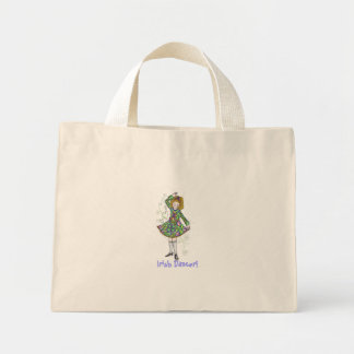 Mini Tote Bag Le danseur irlandais Maeve Fourre-tout en Bleu !