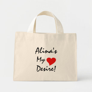 Mini Tote Bag Le désir d'Alina