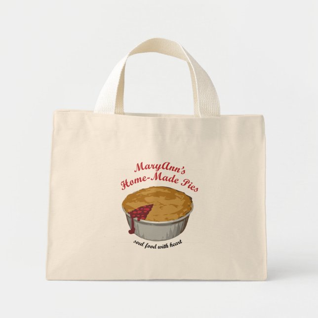 Mini Tote Bag Les tartes maison de Mary Ann (Devant)