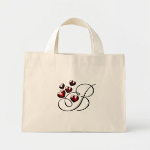 Mini Tote Bag lettre B