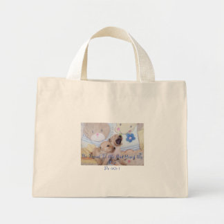 Mini Tote Bag Livre de Goldendoodle Fourre-tout