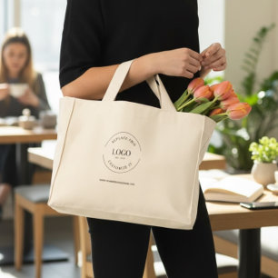 Mini Tote Bag Logo de site Web d'entreprise Simple
