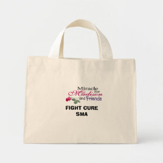 Mini Tote Bag madisonand Friends, COMBATTRE CURE SMA