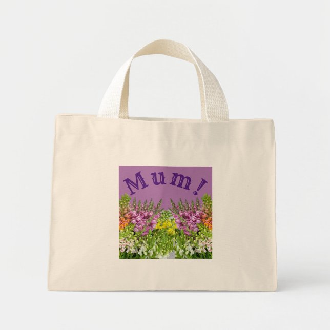 MINI TOTE BAG MAMAN ! (Devant)