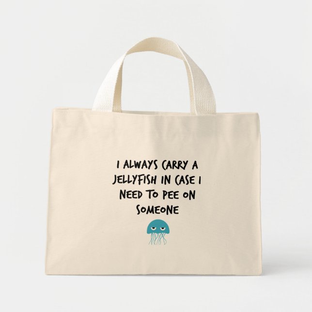 Mini Tote Bag Méduse (Devant)