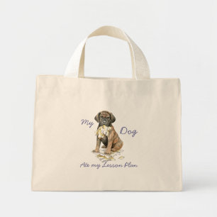 Mini Tote Bag My Cane Corso Ate Mon Plan De Leçon