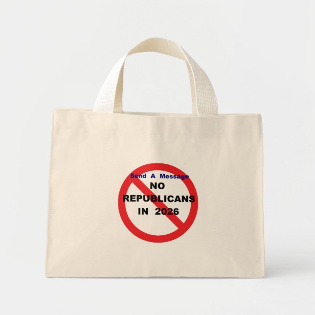 MINI TOTE BAG NO KINGS  (Devant)