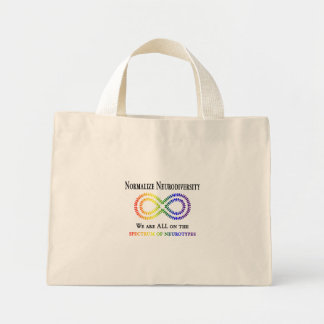 Mini Tote Bag Normaliser la Neurodiversité