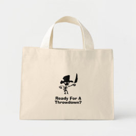 Mini Tote Bag Pirate Prêt Pour Un Coup De Fouet
