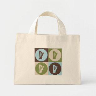 Mini Tote Bag Pop Art Harp