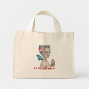 Mini Tote Bag Qu'ils mangent du gâteau, qu'ils mangent du cupca