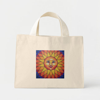 Mini Tote Bag Rainbow Sun