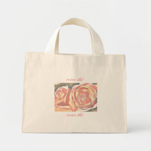 Mini Tote Bag Roses thé du jardin