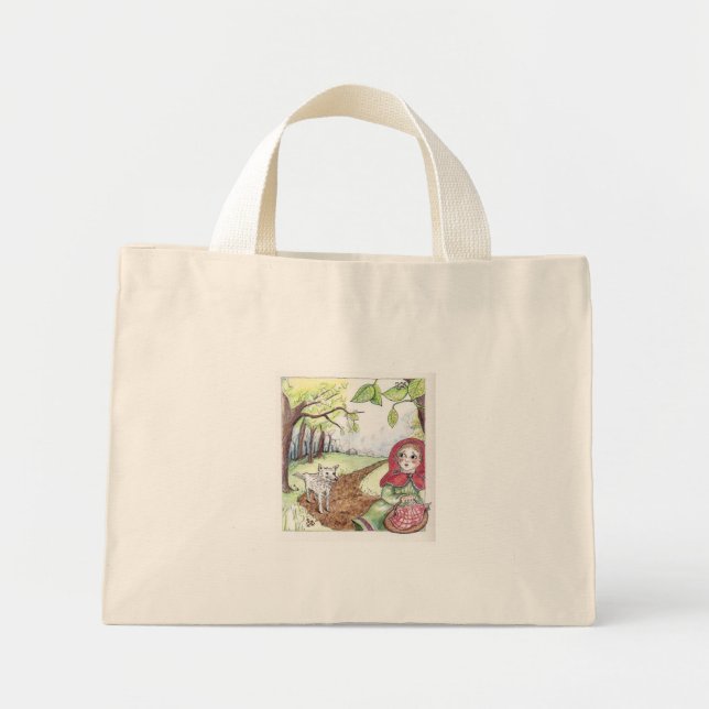 Mini Tote Bag rouge264 (Devant)