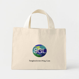 Mini Tote Bag Sacoche des amoureux du verre de mer