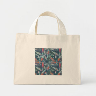 Mini Tote Bag SI KOI ! par SHARON SHARPE