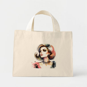 Mini Tote Bag Sirène des années 60