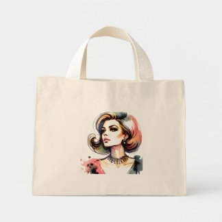 Mini Tote Bag Sirène des années 60