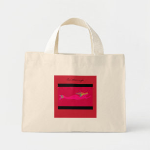 Mini Tote Bag sirène rose