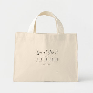 Mini Tote Bag Spécial ami Personnalisé Fourre-tout HAMbyWG